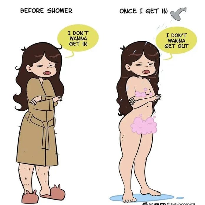 5-1 20 Hilarious Sabin Comics Based on Everyday Situations Faced by a Girl