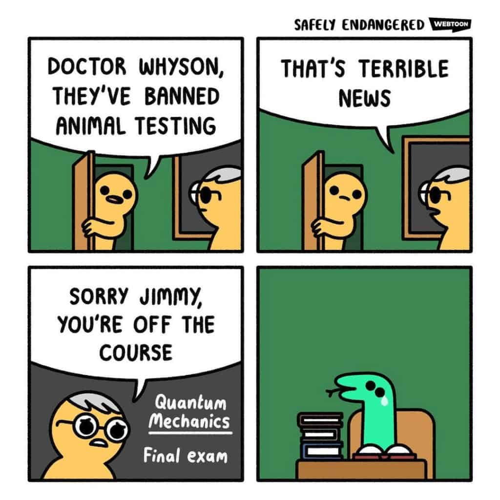 5-21 16+ Safely Endangered Comics Full of Ironic Twists by a Cartoonist Who Has 1.6 Million Followers
