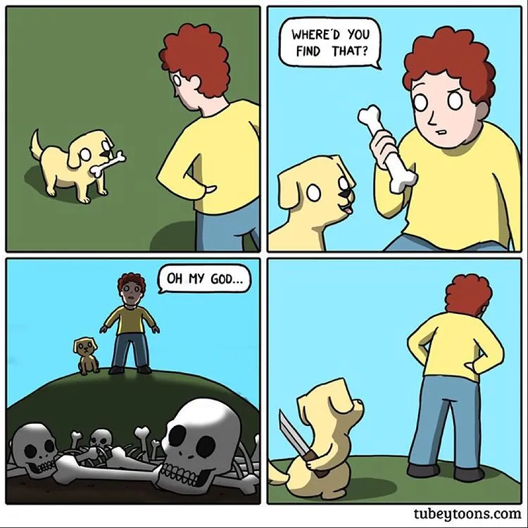 56 Here are 20 Twisted Comics Full of Clever Punchlines by Tubey Toons
