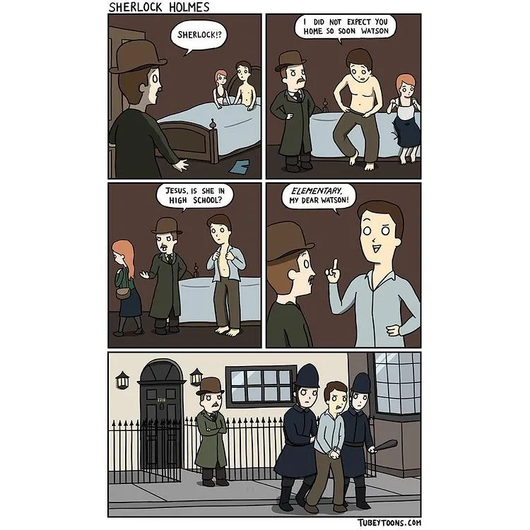 57 Here are 20 Twisted Comics Full of Clever Punchlines by Tubey Toons