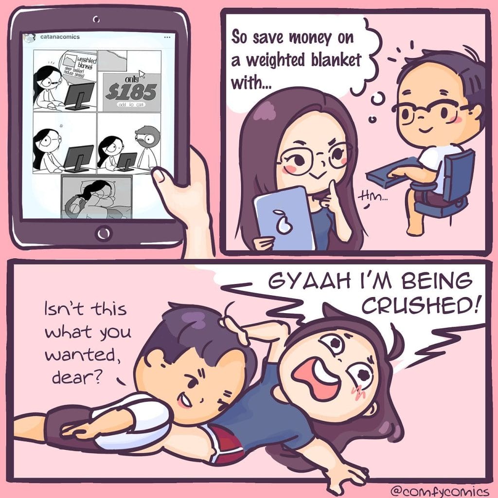 58409218_2306039066276696_6294773433862922085_n-1024x1024 10+ Comfy Comics Explores Everyday Situations in Relationships