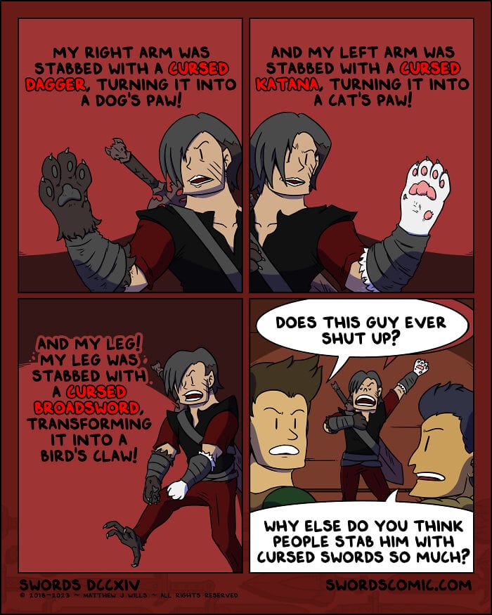 6-24 Here are 15 Swords Comic Strips That Revolves Around Magical Swords