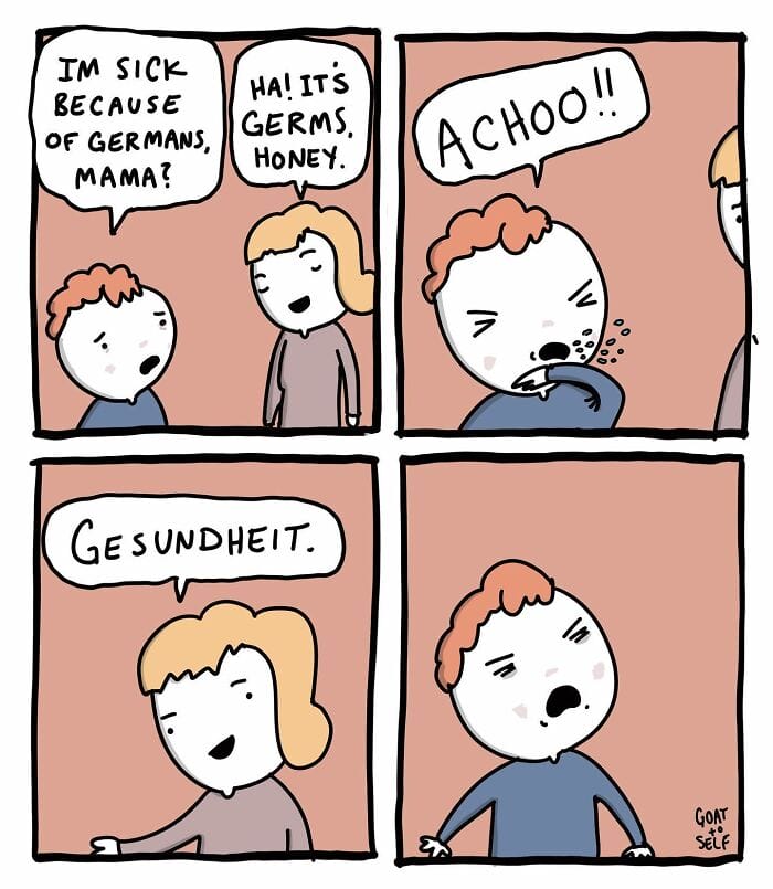 6-25 16+ Goat to Self comics Full of Unexpected Punchlines