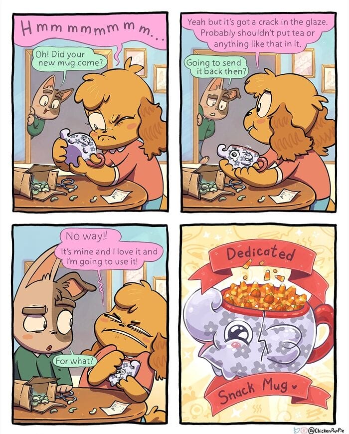 6-73 20 Wholesome Chicken PupPie Comics That Will Bring a Smile to Your Face