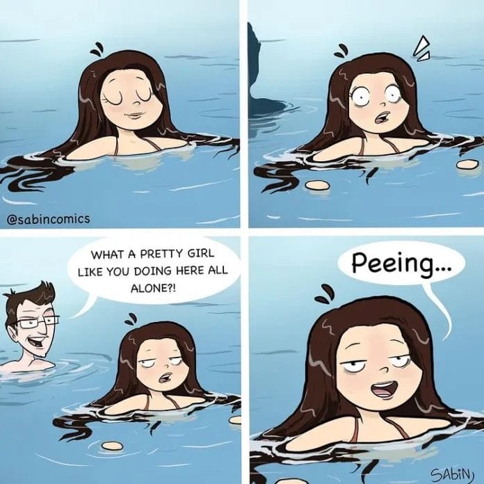 7-1 20 Hilarious Sabin Comics Based on Everyday Situations Faced by a Girl