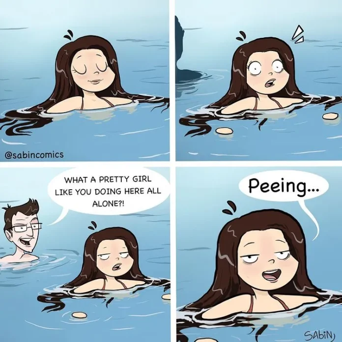 7-1 20 Hilarious Sabin Comics Based on Everyday Situations Faced by a Girl