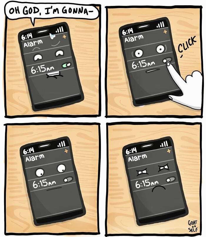 7-25 16+ Goat to Self comics Full of Unexpected Punchlines