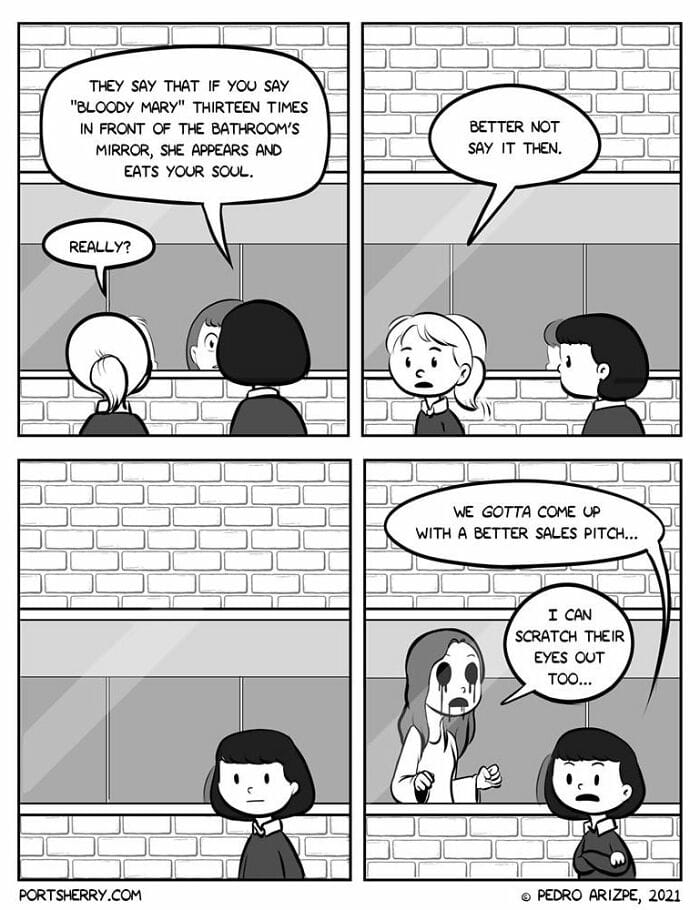 8-110 20 Witty 'Port Sherry' Comics That Mix Daily Life with Unexpected Twists (New Pics)