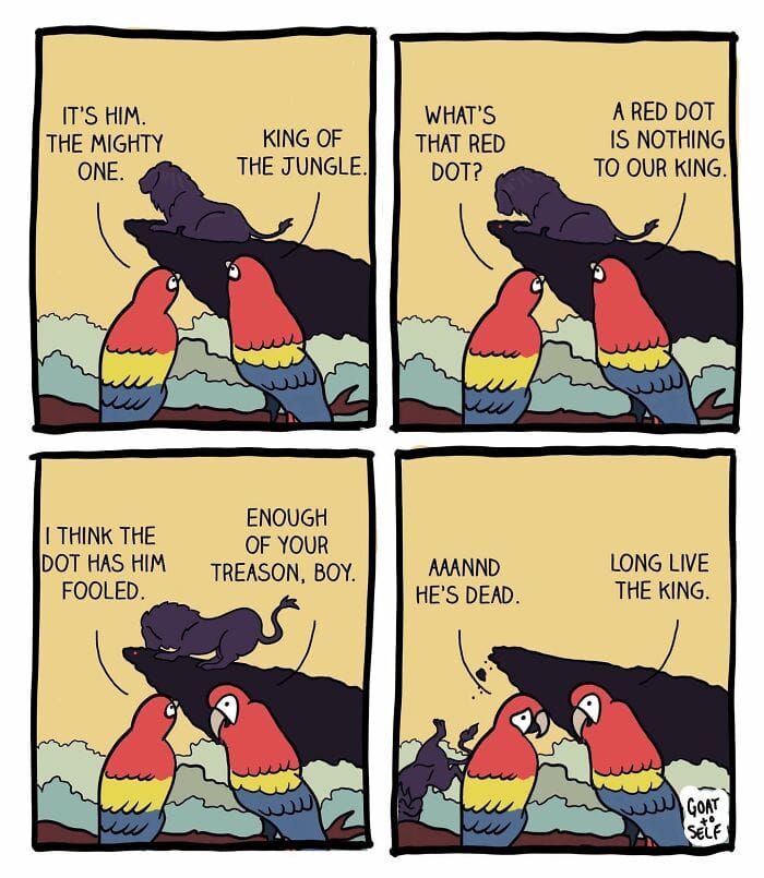 8-25 16+ Goat to Self comics Full of Unexpected Punchlines
