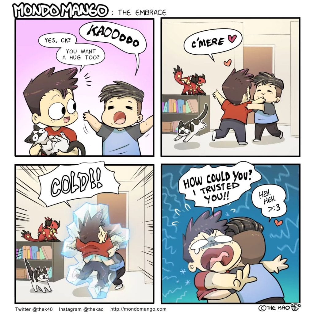 8-9-1024x1024 15+ Times Artist The Kao Captures the Adventures of His Life in Amusing Comics