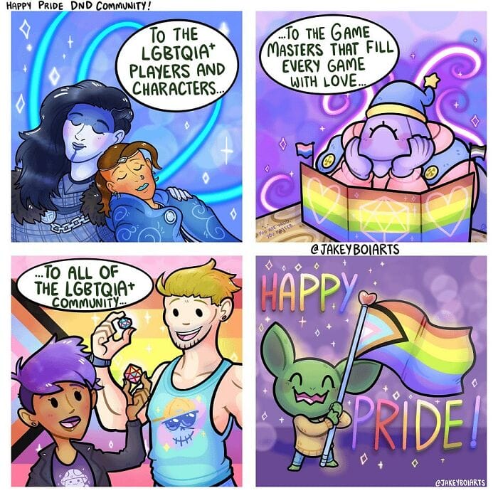 9-13 10+ Times Artist Jakey Boi Arts Creates Random Comics About Dungeons