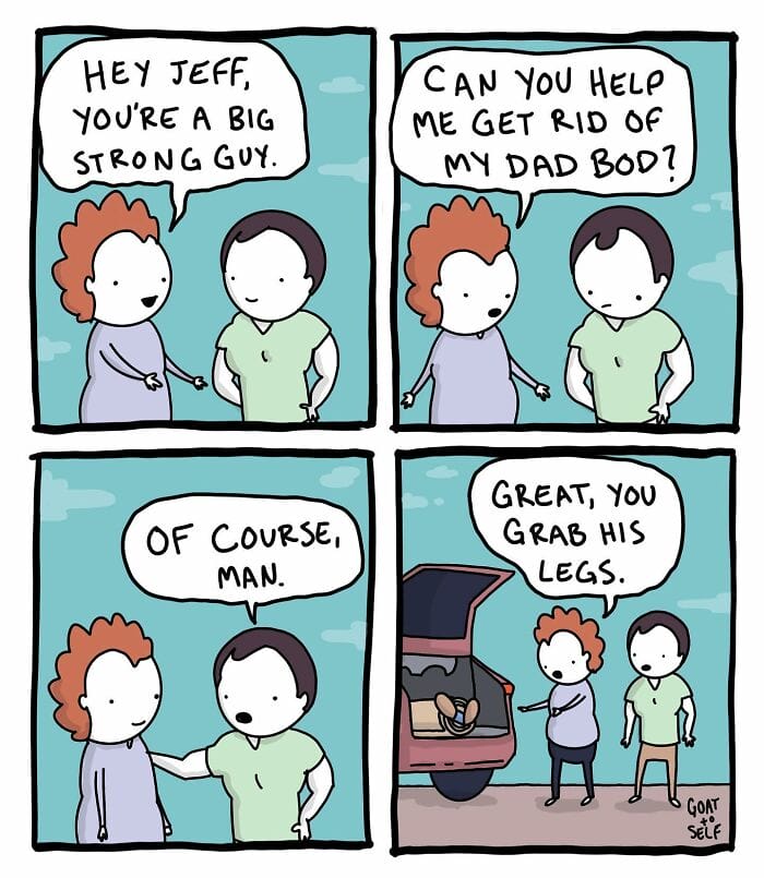 9-24 16+ Goat to Self comics Full of Unexpected Punchlines