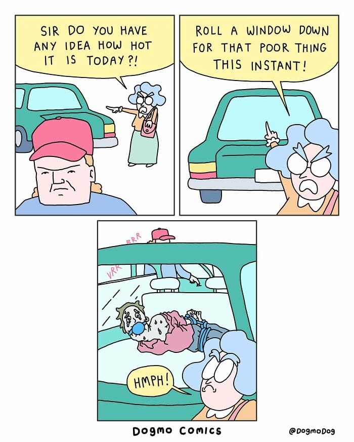 9-37 20 Funny dogmodog Comics by the Artist who have Dark Sense of Humour