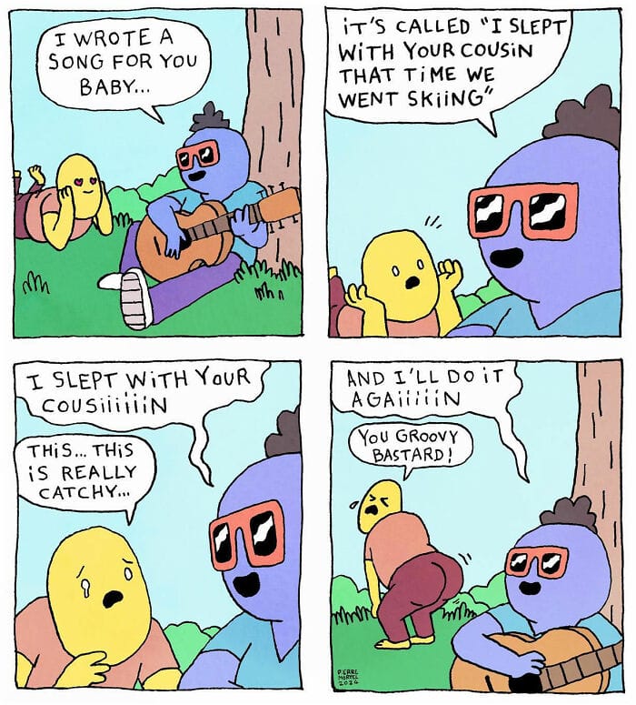 11-33 20 New Comics by Pierre Mortel Celebrating Life’s Absurdity