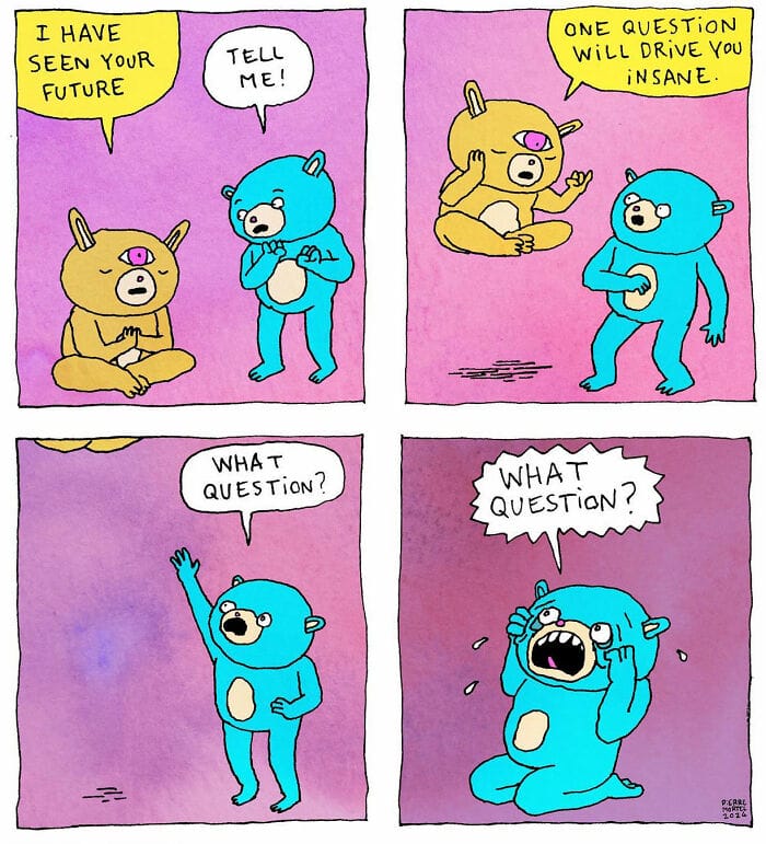 16-33 20 New Comics by Pierre Mortel Celebrating Life’s Absurdity