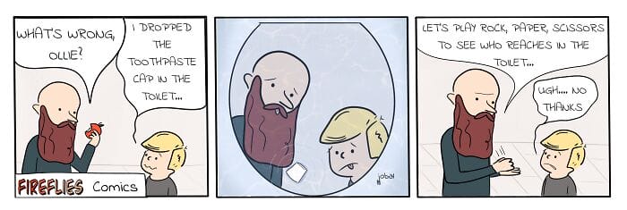 17-34 I Captured My Family's Fun Adventures in 18 Comics for My Fireflies Series