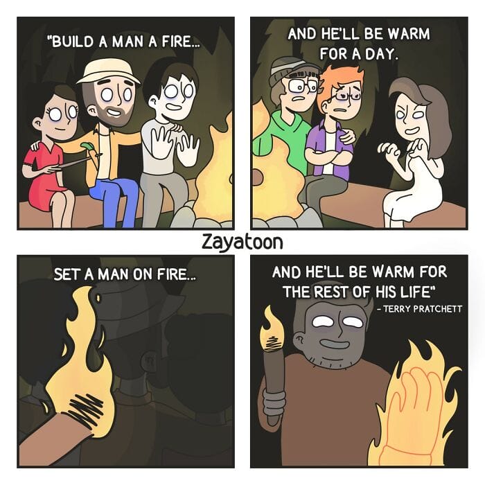 2-14 Artist Creates Hilarious Comics with Classic Pop Culture Characters and More (20 New Illustrations)