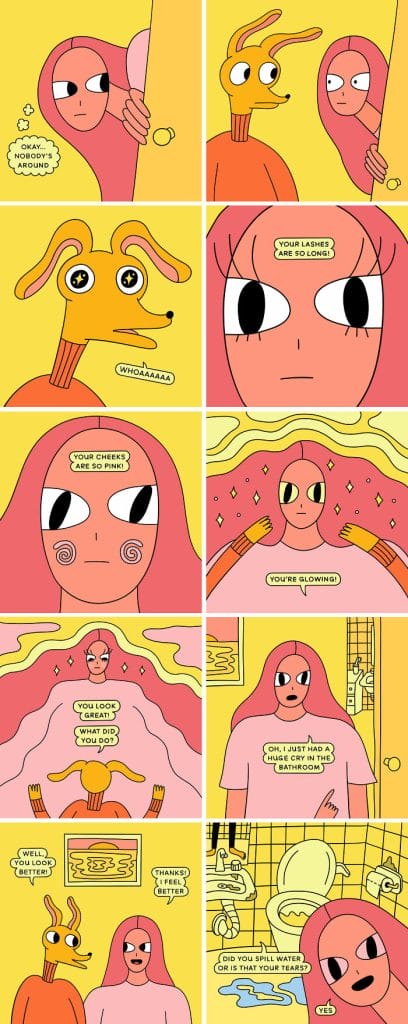 9-13-408x1024 20 Funny and Relatable Comics and Illustrations by Nicole Zaridze