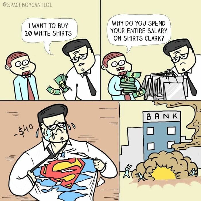 spaceboycantlol13 20 best Hilarious Superhero Comics with Twists: From Adorable to Darkly Funny (New Pics)