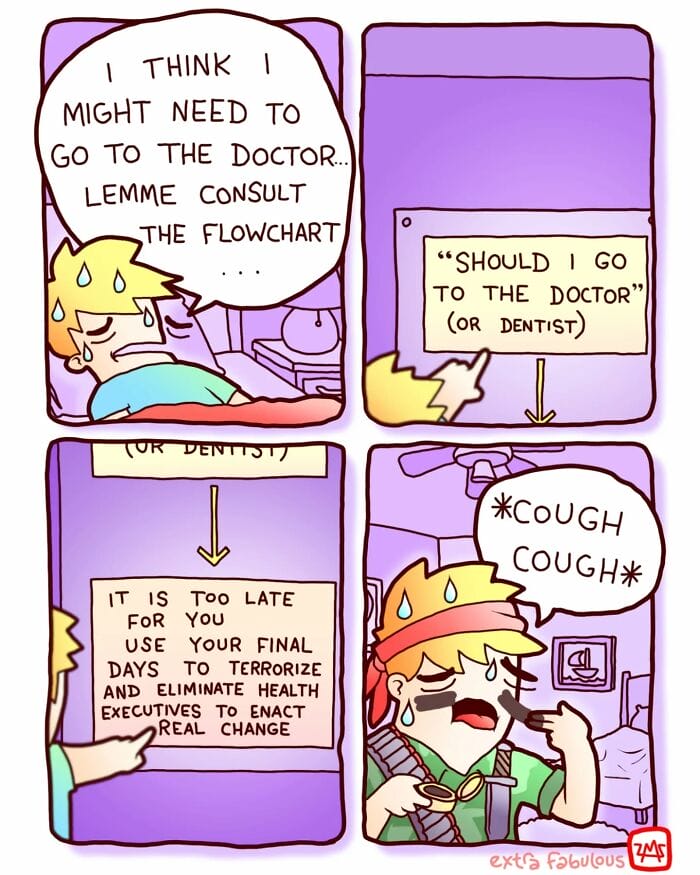12-14 20 Hilariously Dark “Extra Fabulous Comics” for Fans of Twisted Humo