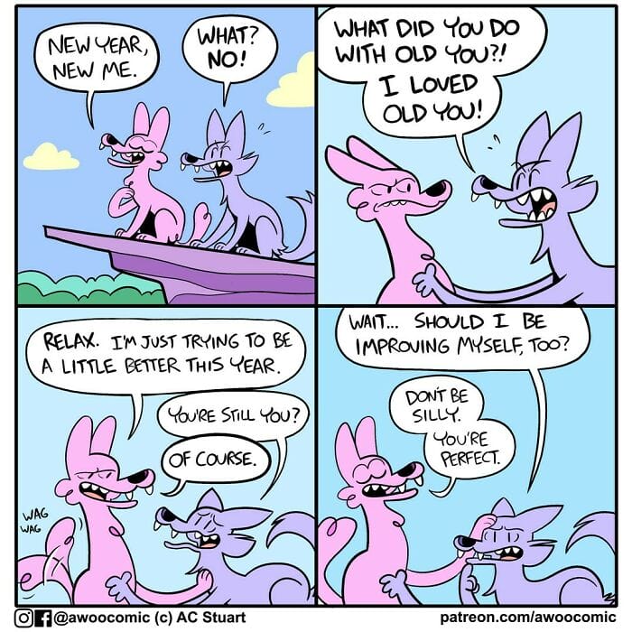 14-7 20 Adorably Awoo Silly Comics About Woodland Wolves by This Artist