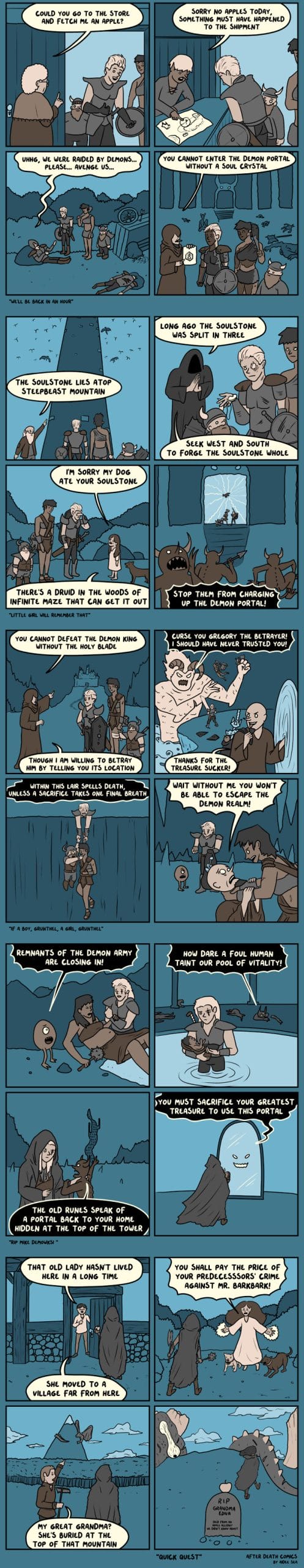 19-10-scaled This Artist’s Comics Blend Wholesome and Weird in the Best Way – And We Love It! (20 Pics)