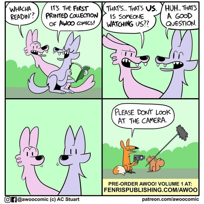 19-7 20 Adorably Awoo Silly Comics About Woodland Wolves by This Artist