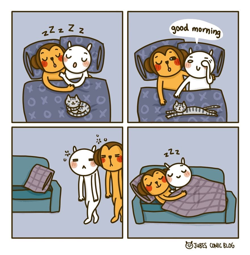 5-2 20 Hilarious Comics Illustrating My Quarantine Adventures With My Husband