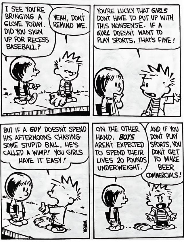 10-107 20 Popular Comics from Calvin and Hobbes That Mix Deep Thoughts with Big Laughs