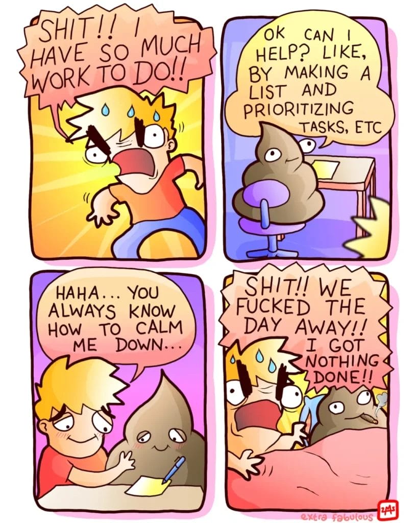 19-819x1024 20 Hilarious Dark Comic Strips by Extra Fabulous Comics That'll Twist Your Brain