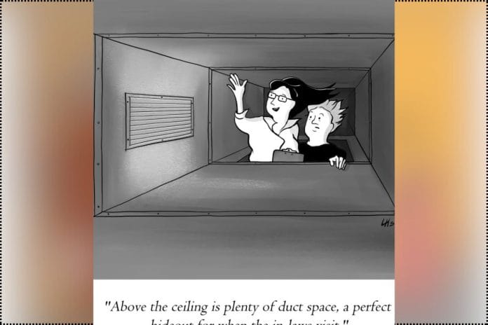 One panel cartoons