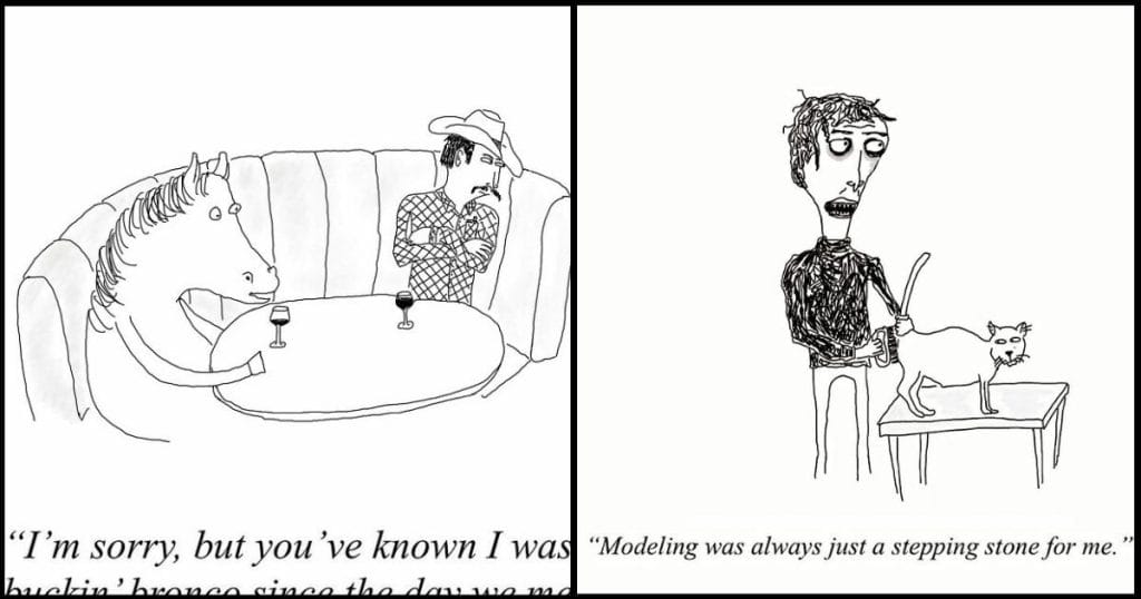 Single panel comics