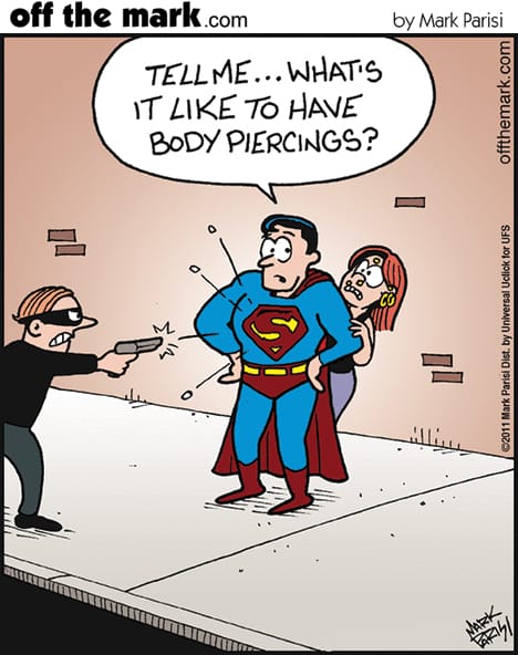 1-27 10+ Superman comics get a hilarious twist in these witty cartoon strips