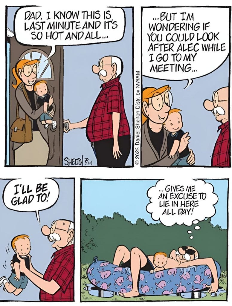 2-34-776x1024 20 Funny Senior Humor Strips That Capture the Joys of Aging