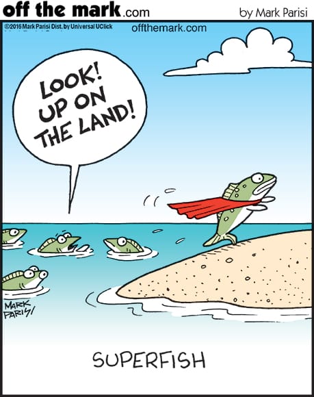 3-26 10+ Superman comics get a hilarious twist in these witty cartoon strips