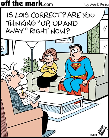 5-26 10+ Superman comics get a hilarious twist in these witty cartoon strips