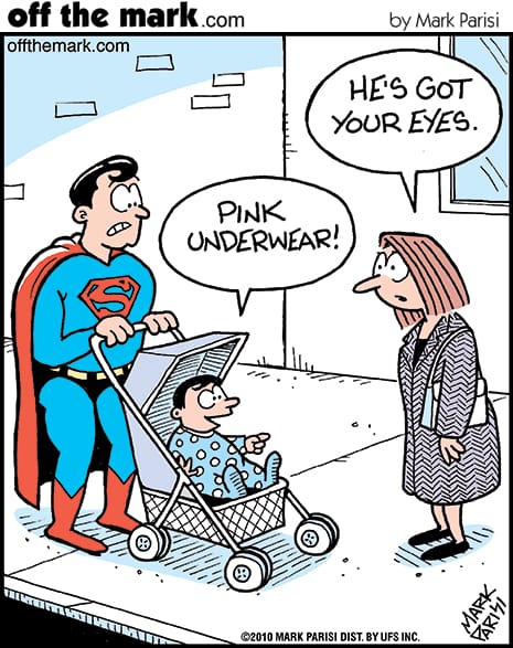 7-27 10+ Superman comics get a hilarious twist in these witty cartoon strips