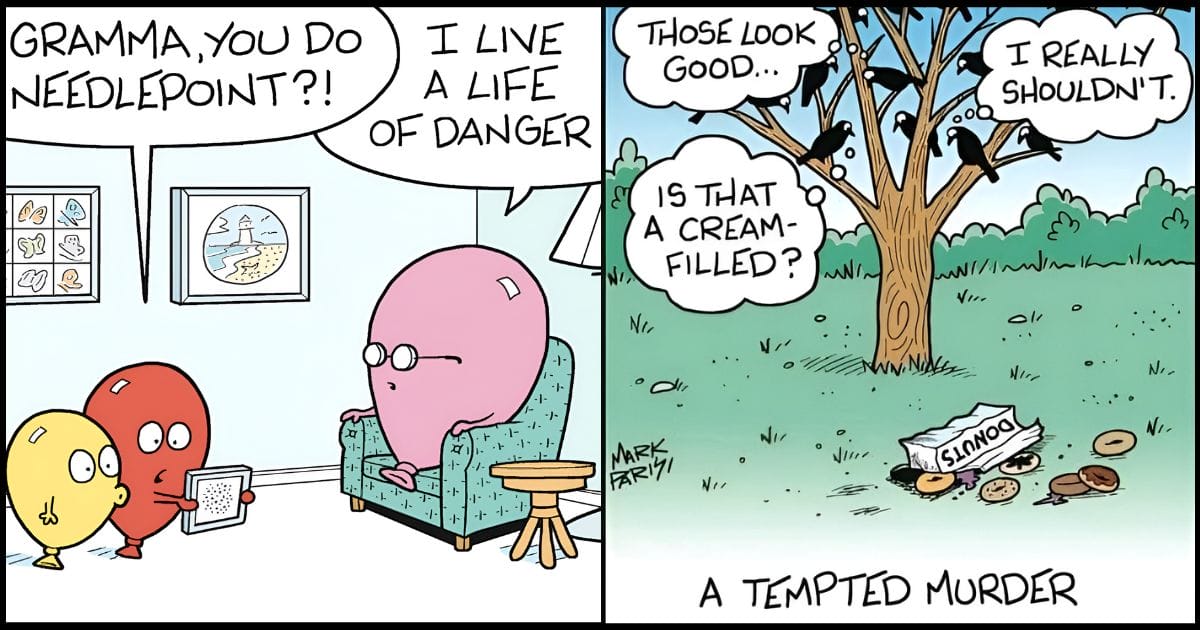 20 Hilariously Witty Single Cartoons You’ll Instantly Love